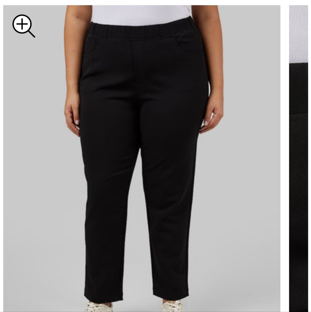 NWOT 32 Degrees Black Joggers Plus